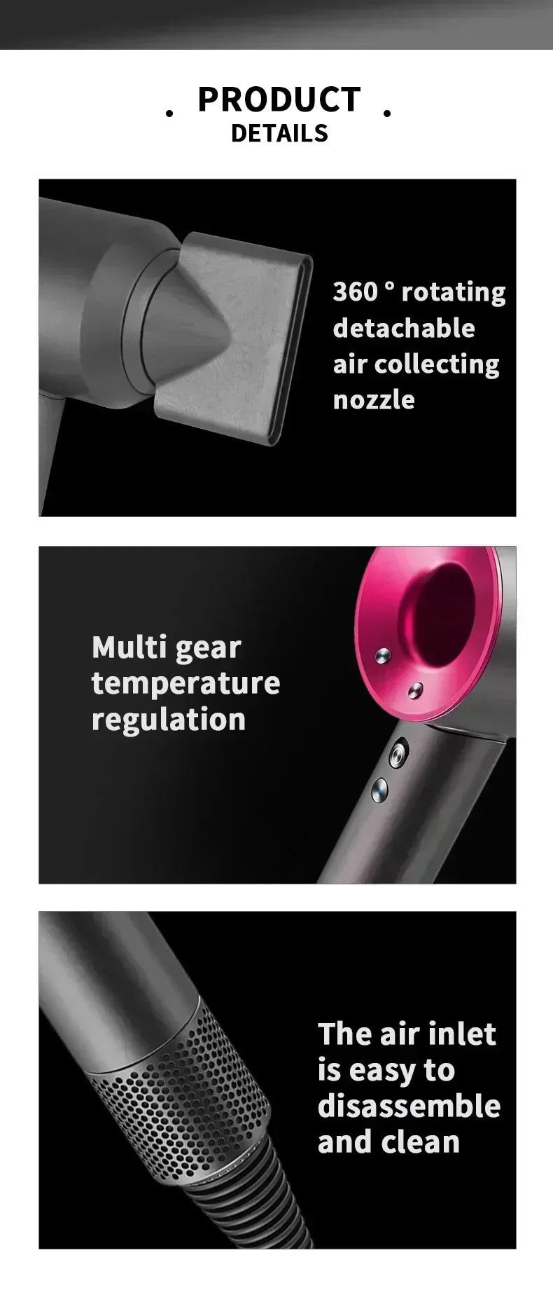 Secador de pelo Dyson Supersonic Travel™